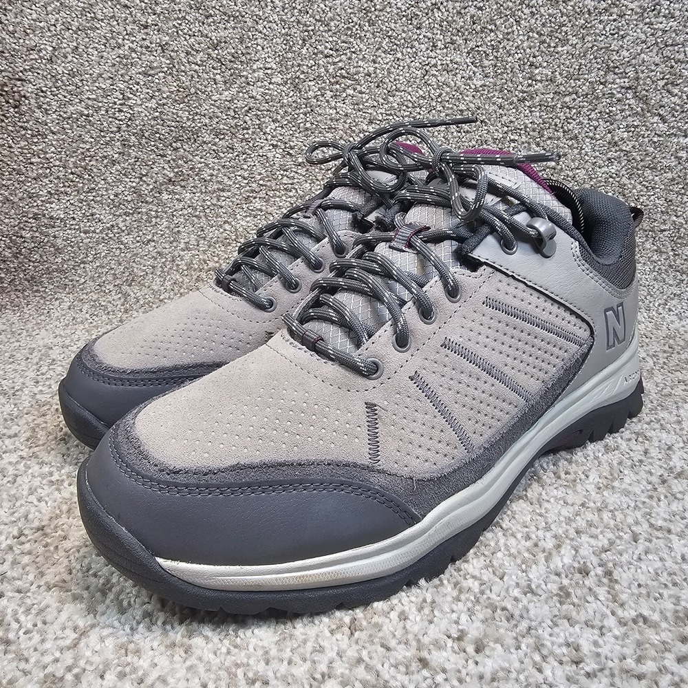 New Balance 1201‎ Trail Hiking Shoes WW1201MH Women Size 10 Grey No Insole